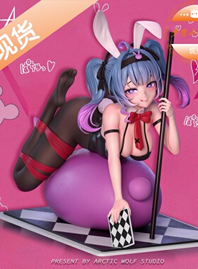 arctic wolf 北极狼 初音未来兔子洞 手办