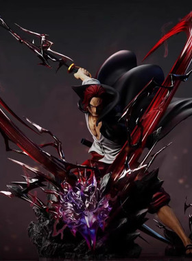 梦想小镇 DOD JOJ  红发 香克斯 限量手办雕像