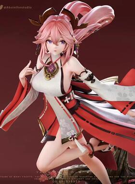 ABsinthe Studio八重神子 限量手办雕像GK