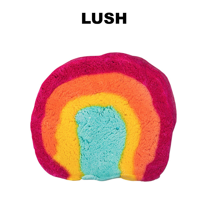 lush岚舒官方正品彩虹泡泡浴芭