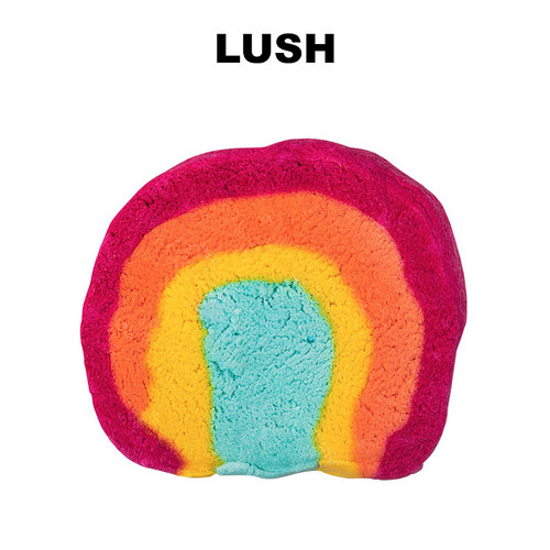 lush岚舒官方正品彩虹泡泡浴芭