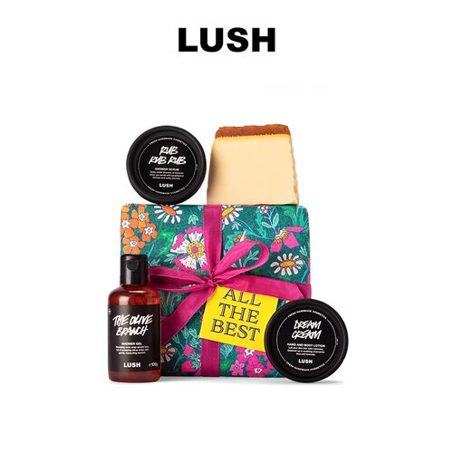LUSH岚舒官方正品 美好人生礼盒 沐浴露香氛皂 礼物送礼
