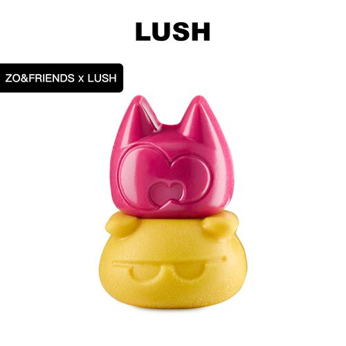 【ZO&FRIENDS联名】LUSH岚舒官方AKIZAKI 沐浴软糖及固体磨砂组合