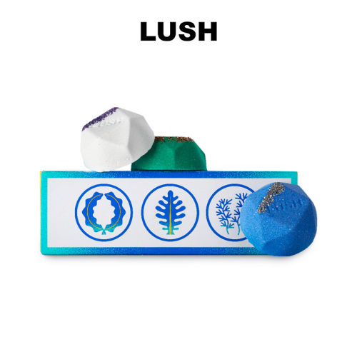 LUSH岚舒汽泡弹礼盒泡澡