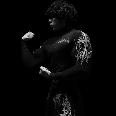 男女同款健身运动半拉链速干长袖