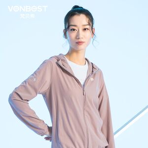 梵贝希夏季连帽休闲防晒服皮肤衣