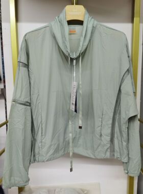 梵贝希新款女士夏季蝙蝠袖防晒服皮肤衣慕斯绸超薄款透气潮812146