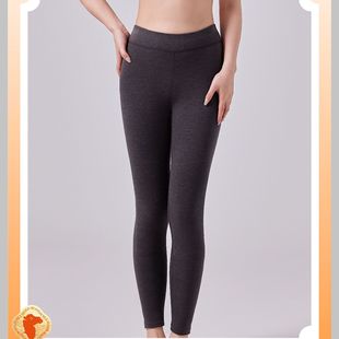 专柜正品 如锦驼绒女裤 东北过冬打底棉裤 保暖裤 9267高腰云锦加厚款