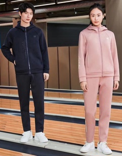 红一号秋冬新款男女款外套休闲连帽拉链开衫兔毛绒保暖卫衣23505