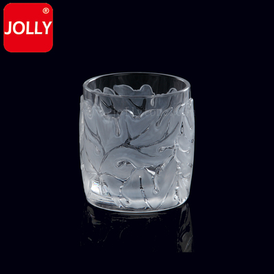 JOLLY  冷水杯  果汁杯 花瓶 雾面树叶短杯 家居厨房精品 礼品