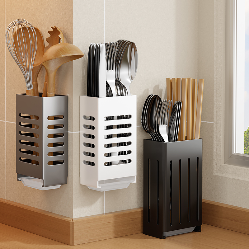 帝玛壁挂式筷子筒免打孔