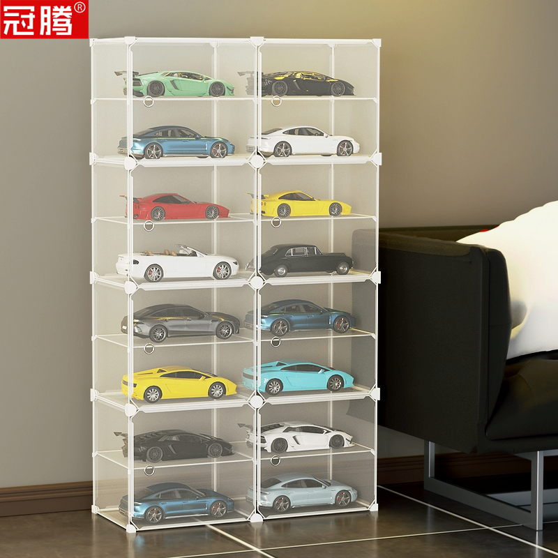 防尘展示架仿真车收纳