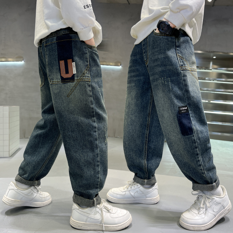 童装男童秋装裤子春秋款