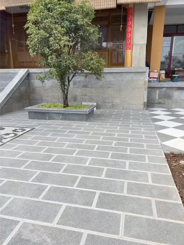 仿青石板石材生态地铺石石英砖院子庭院花园砖车库砖民宿别墅地砖