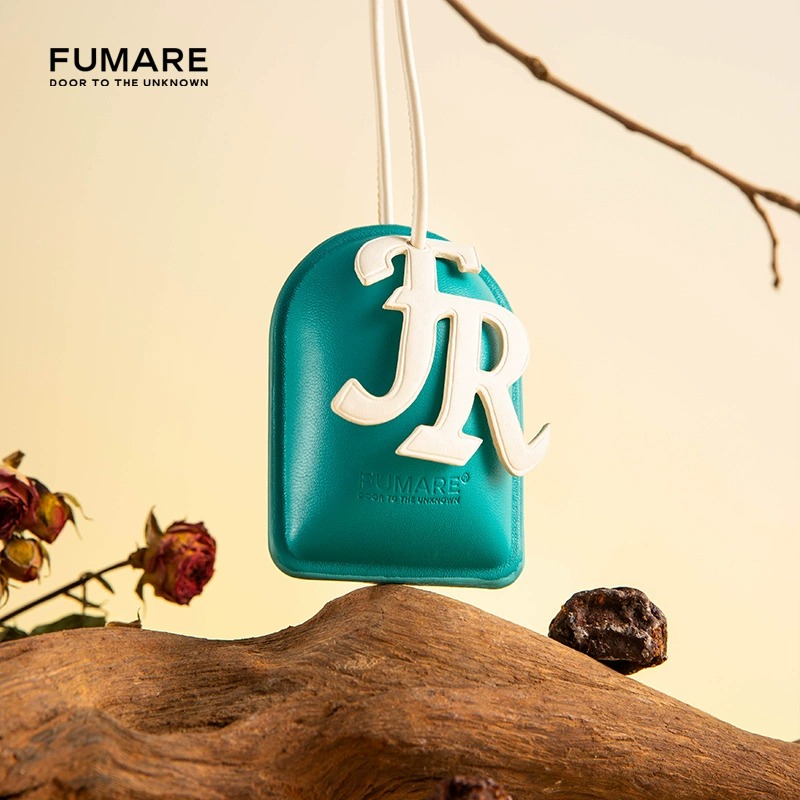 fumare芬缘游牧系列皮革车载香薰片汽车内饰家用持久衣柜香水挂件