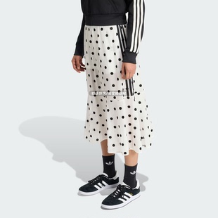 休闲薄纱波点运动半身裙KV1176 KV1177 POLKA adidas三叶草SHEER