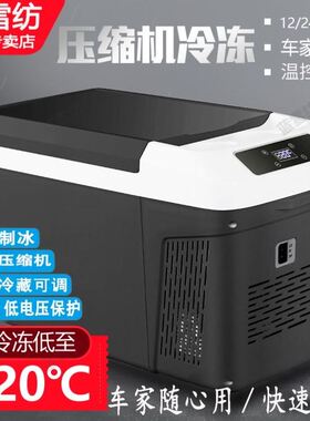 宝马750li 760li车载冰箱德国压缩机制冷冻冷藏保鲜车家两用12V24