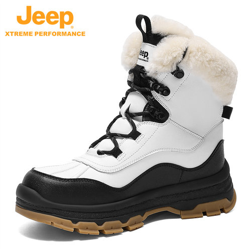 Jeep专业防水羊毛防滑雪地靴