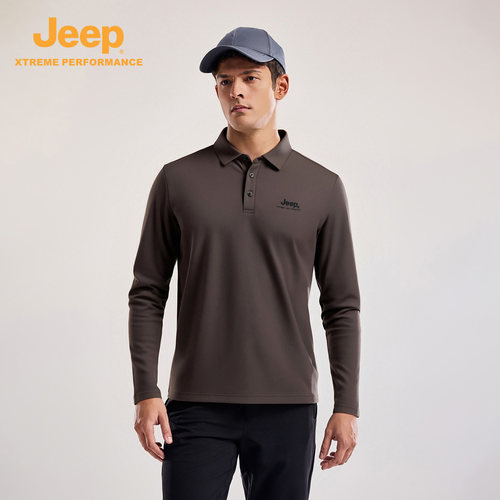 Jeep吉普户外运动休闲POLO衫