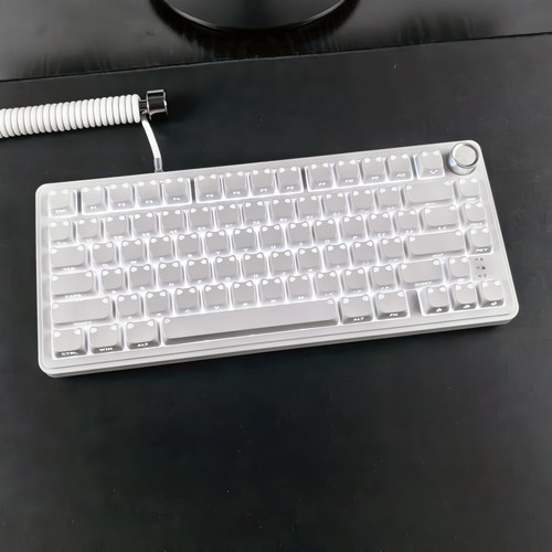 XVXH小光喵键帽透光侧刻适配小蜜蜂made68迈从G87魔导士ATK美加狮