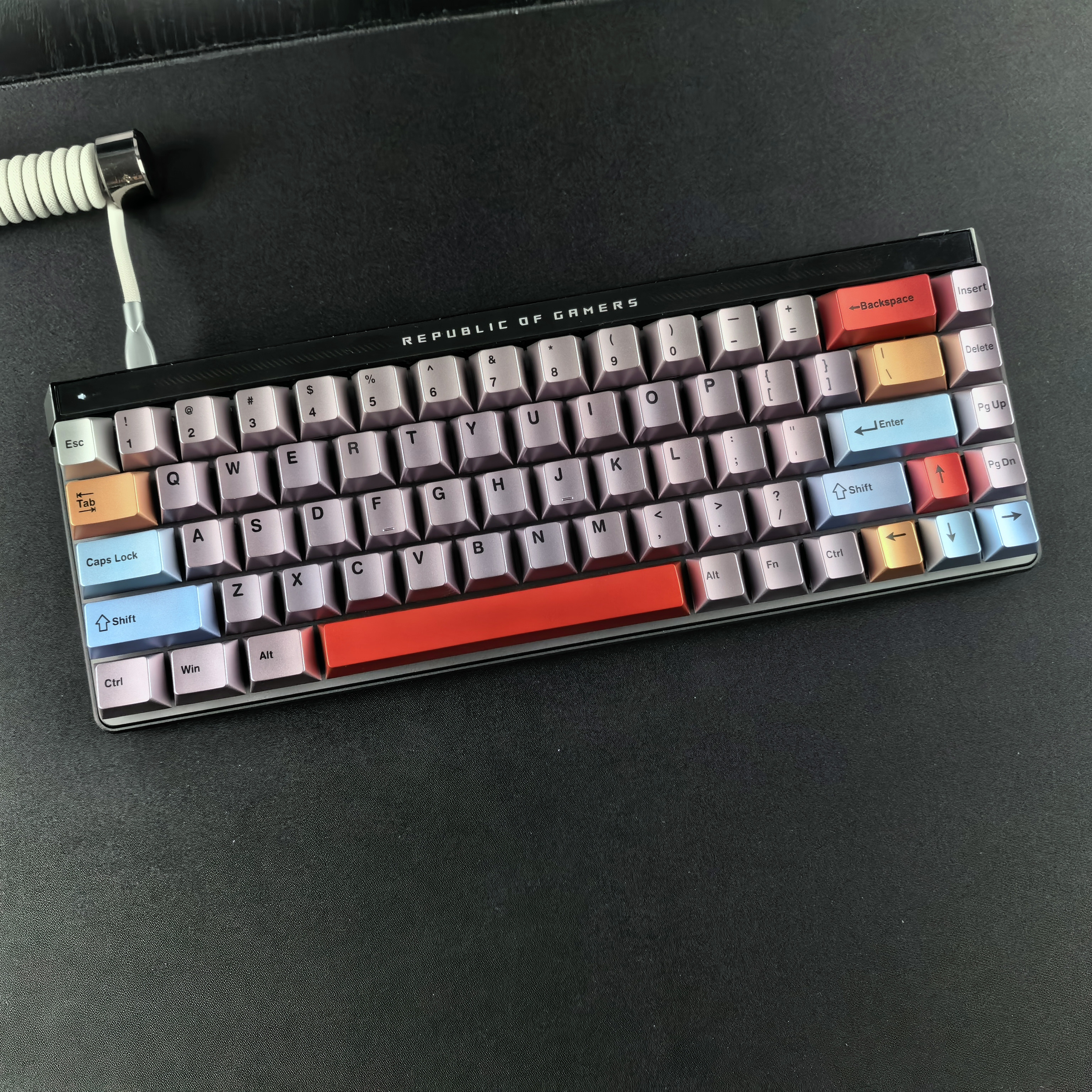 XVXH原子之息金属漆键帽适配迈从G87夜魔ATKRS6小蜜蜂made68雨75