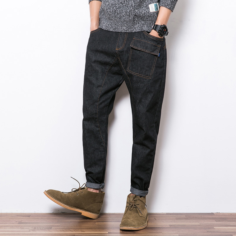 Jeans pour jeunesse Sarouel en coton pour automne - Ref 1462734 Image 4