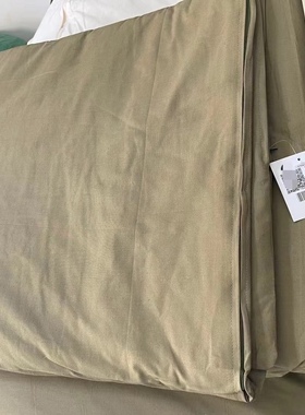 正品军绿色被子热熔被子可叠豆腐块内务被子