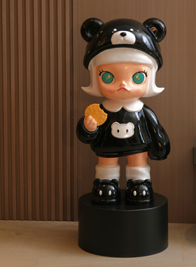 茉莉公主饼干 干女孩家居客厅电视柜沙发旁落地大摆件卡通模型装