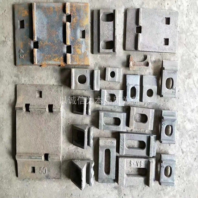 铁路43kg轨道压板 行车压板 天车压板钢轨压板 多种型号在售