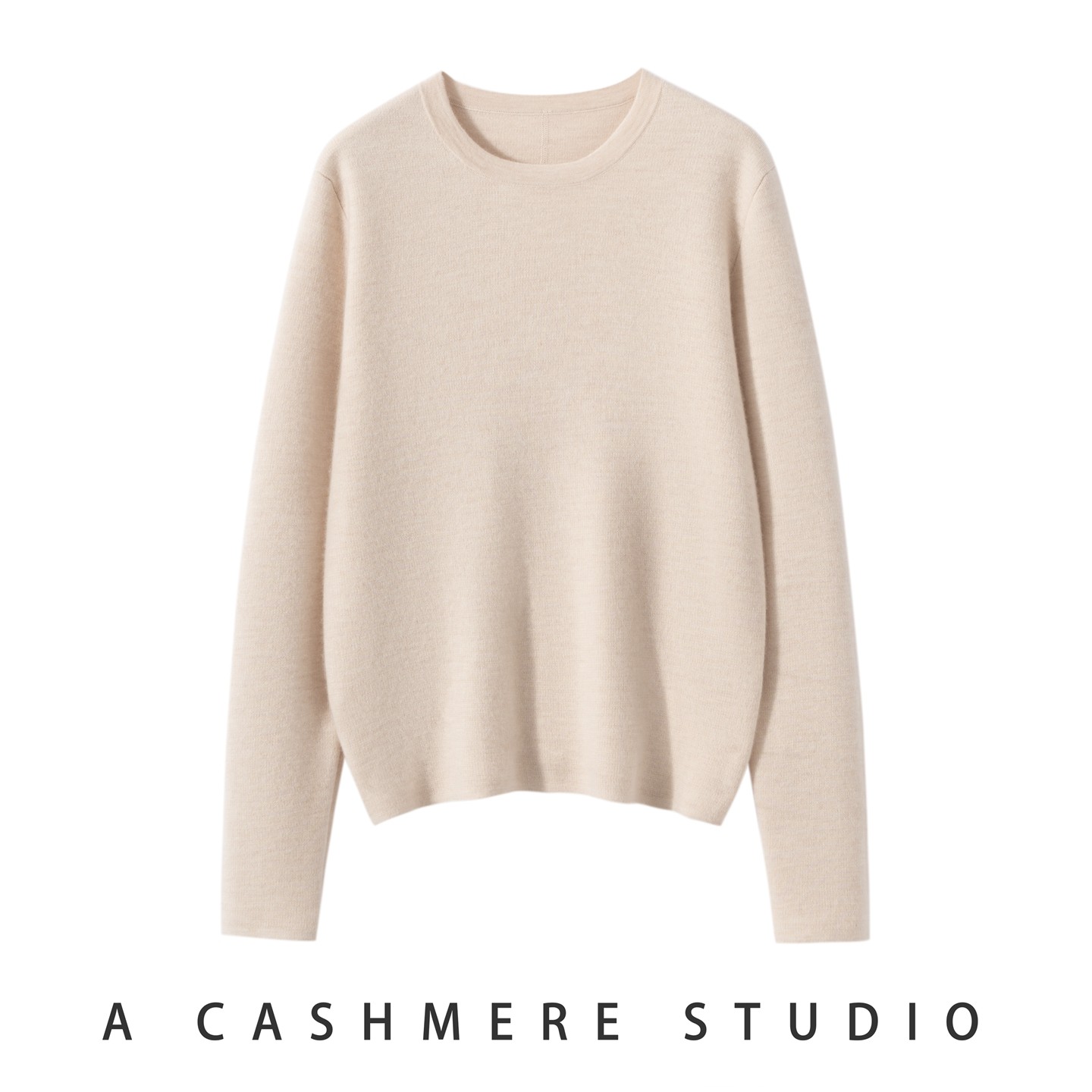 2025秋冬新款100%山羊绒衫女圆领纯色上衣长袖套头毛衣针织打底衫,女装/女士精品,羊绒衫,淘宝优惠券,粉丝福利购,淘宝优惠卷