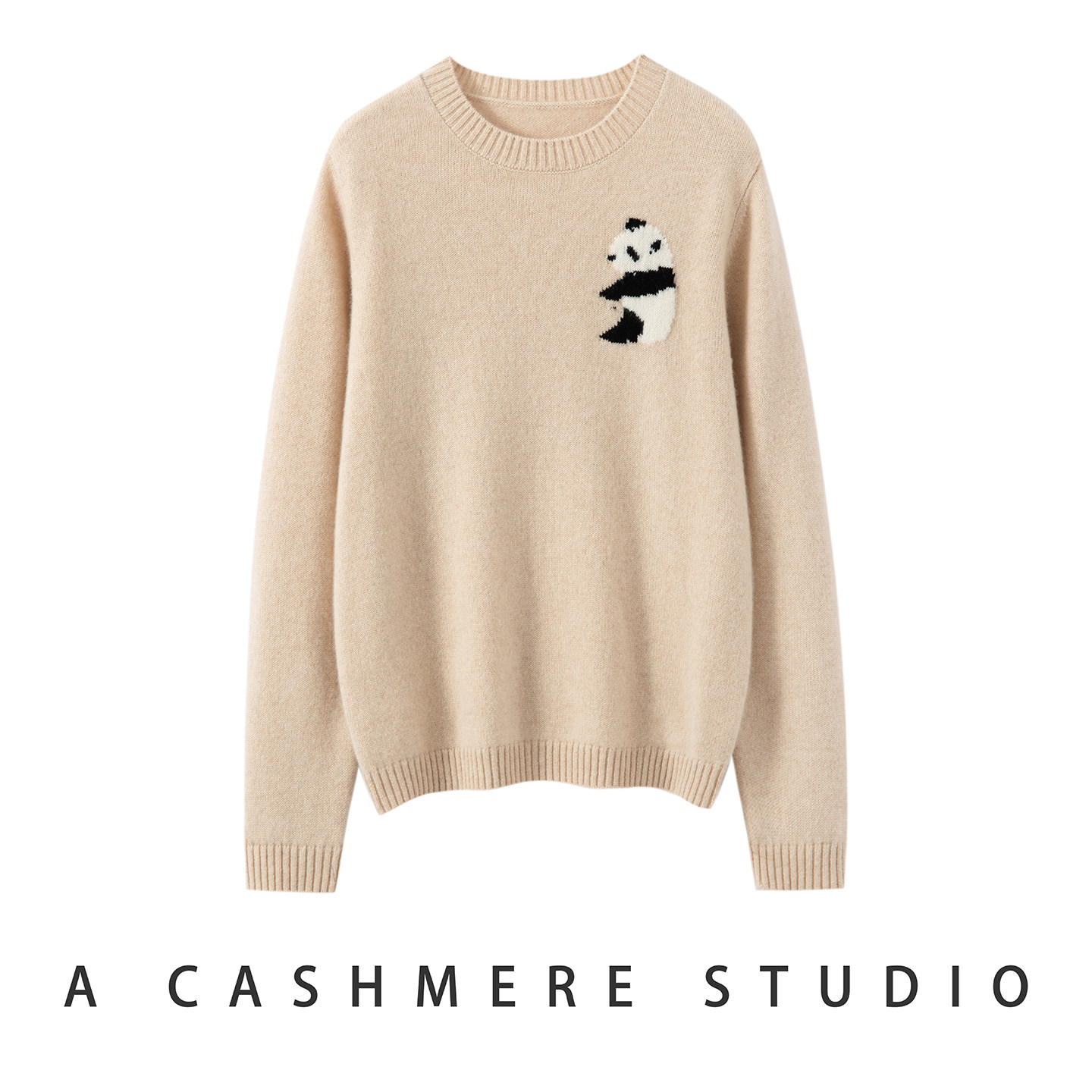 25秋冬新款100%山羊绒女圆领加厚套头毛衣纯色休闲百搭针织打底衫,女装/女士精品,羊绒衫,淘宝优惠券,粉丝福利购,淘宝优惠卷