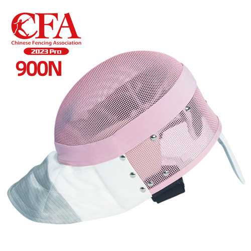 司帕凌击剑护面CFA900N花剑护面粉色儿童护面头盔重剑佩剑可比赛