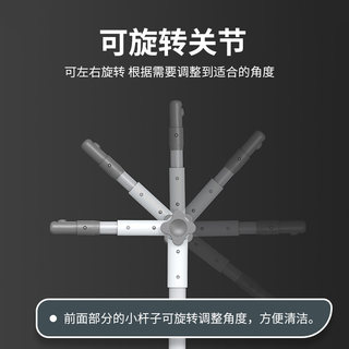 水窗户插神器擦玻璃工具拼接便外超长柄刷方刮专用延长杆加对搽可