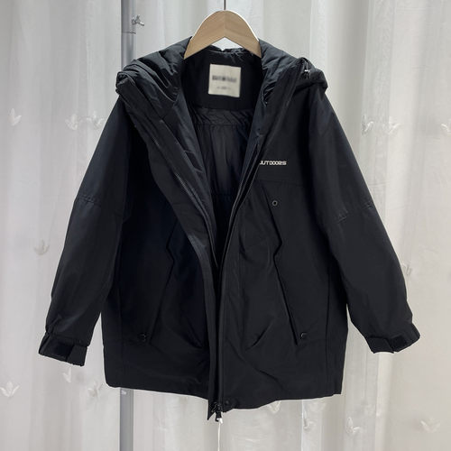 布RO品牌撤柜童装中大童男女三合一羽绒服儿童冬季两件套鸭绒外套