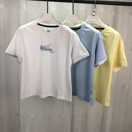 KKSN圆领休闲短袖T恤衫