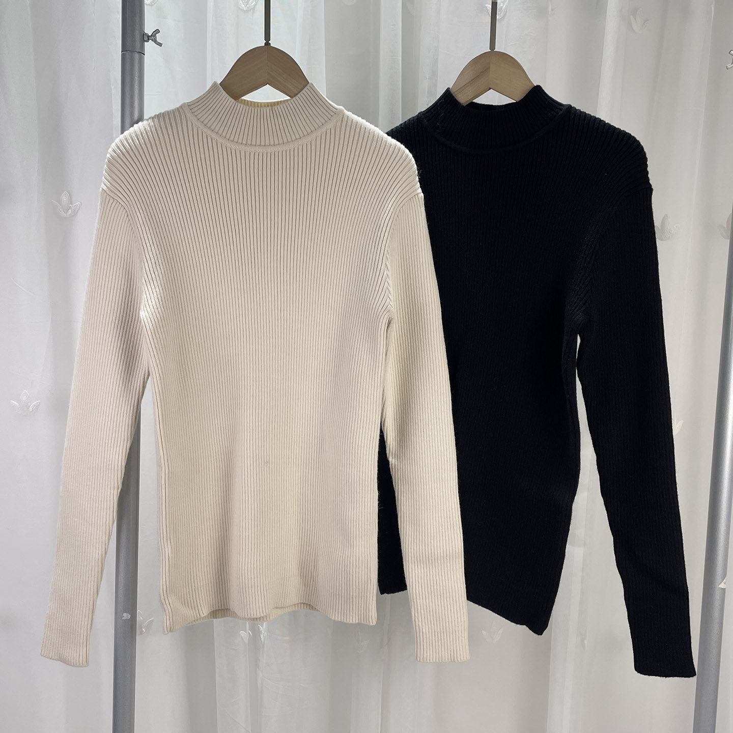 品牌折扣童装女大童半高领套头毛衣儿童学生秋冬百搭线衫少女装