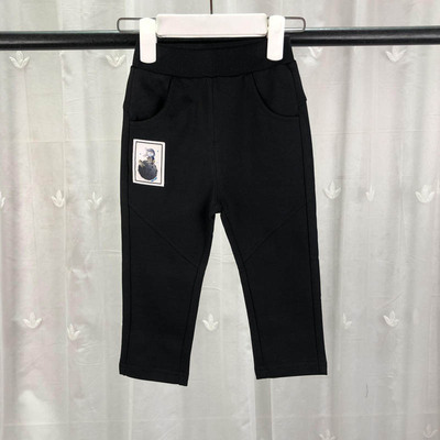 80 AB品牌撤柜童装中小童男女童针织裤儿童春秋纯棉休闲裤长裤AD