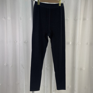 180品牌折扣童装男女大童色拉姆双层保暖裤青少年学生校服神裤