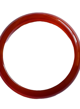 大号玛瑙手镯天然红玛瑙臂镯宽版复古黑色玉镯7080圈口水晶男女款