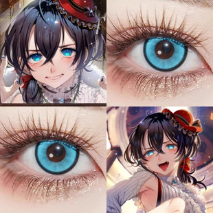 娼年巴托里cos美瞳池咲弥撒海椰青湖泊泛舟蓝芝士夜蓝星显色婷Ja