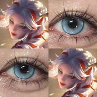 杨玉环寅虎心曲COS美瞳未定事件簿左然夏彦莫弈pjsk小豆泽心羽Ja