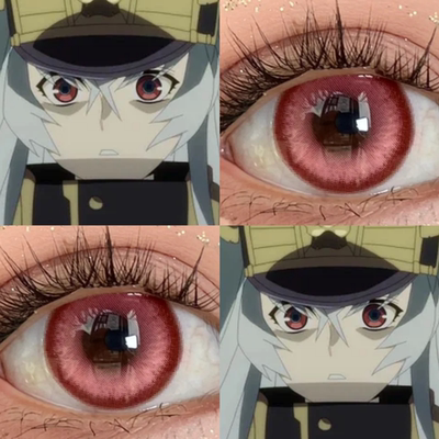 REC军姬阿尔泰尔cos美瞳半年抛大直径Re:CREATORS彩色隐形眼镜JA