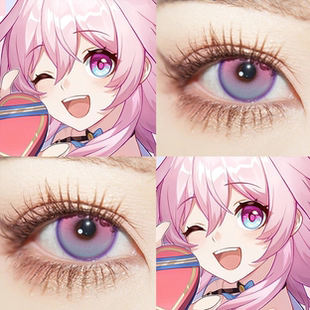 三月七cos美瞳驭空希露瓦半年抛大直径彩色隐形眼镜青雀玲可镜Ja