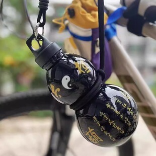 户外水杯 葫芦水壶运动水杯葫芦塑料学生男女生高颜值水杯便携式