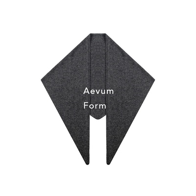 AevumForm纯羊毛大三角披肩围巾