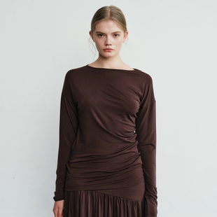 精纺天丝不规则褶皱长袖 Aevum 新款 2025秋季 Form