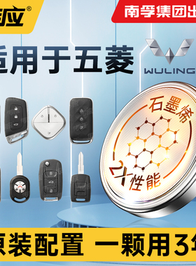 适用五菱宏光星辰星驰征程佳辰凯捷缤果Air ev晴空MINIEV Nano S3 PLUS 730微旅车钥匙电池CR2032