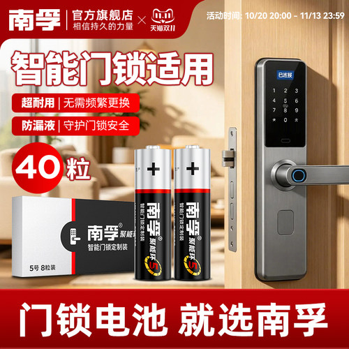 南孚门锁定制装专用电池