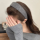 miu系灰发箍 高智感 高颅顶头箍女秋冬高级感显脸小日常外戴头饰