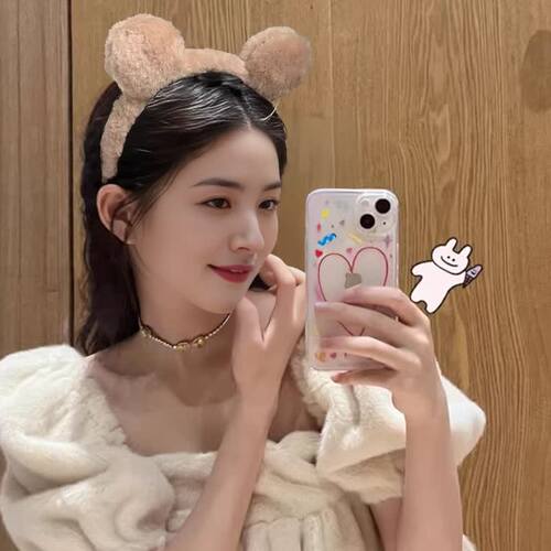 可爱小熊发箍女2026年新款